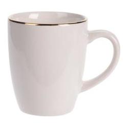 Becher aus Porzellan mit goldenem Rand (33165922)