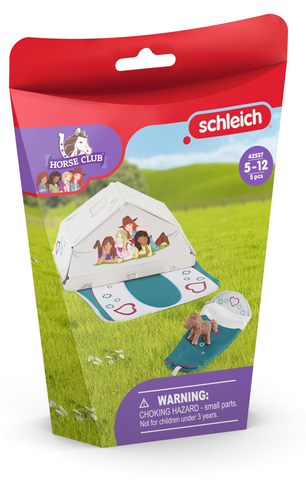 Schleich Horse Club 42537 Camping Accessoires Spielfiguren-Set