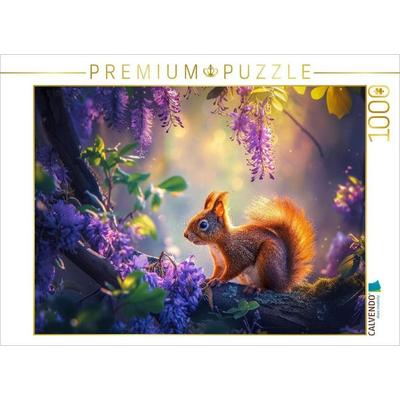 CALVENDO Puzzle Verspielte Momente im verwunschenen Baum | 1000 Teile Lege-Größe 64x48cm Foto-Puzzle für glückliche Stunden, Sonstige von , Calvendo