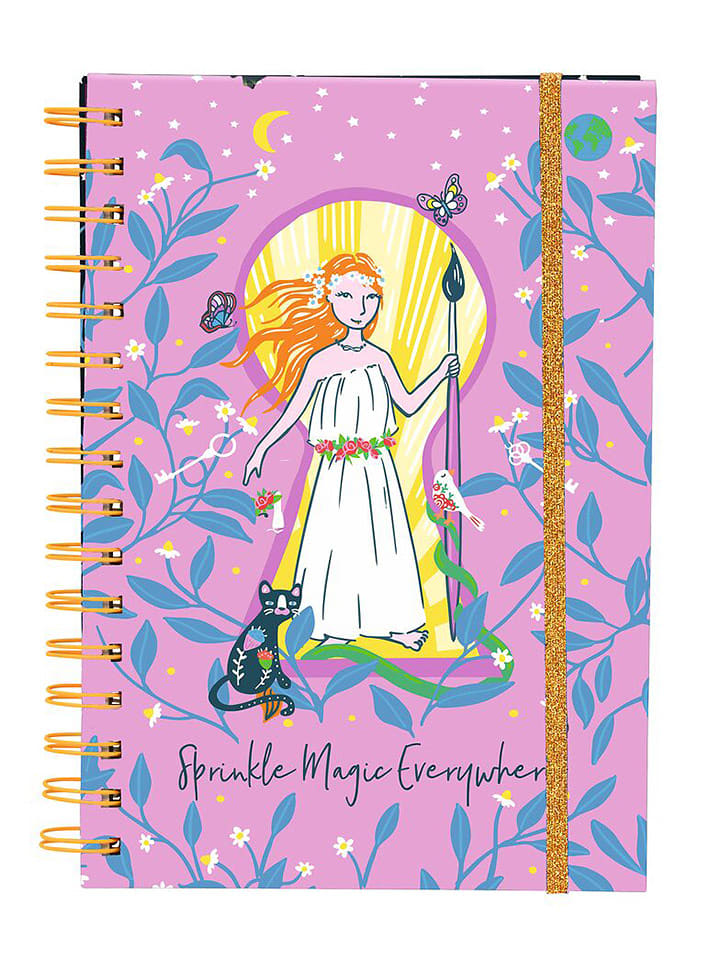 moses. Notizbuch "Nightsky" in Lila - onesize