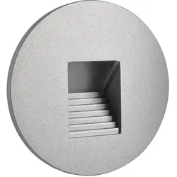 Deko-Light Zubehör für LED Wand-Einbauleuchte ALWAID 2 - Abdeckung RUND Stufe, Aluminium D-930498