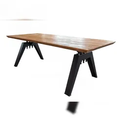 KAWOLA Esstisch REY Akazie massiv Schweizer Kante 220x100cm