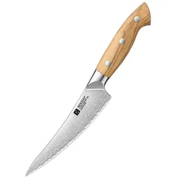 XinZuo - Ausbeinmesser – X02O Pin Serie - 16 cm - aus 3-lagigem Verbundstahl gefertigt
