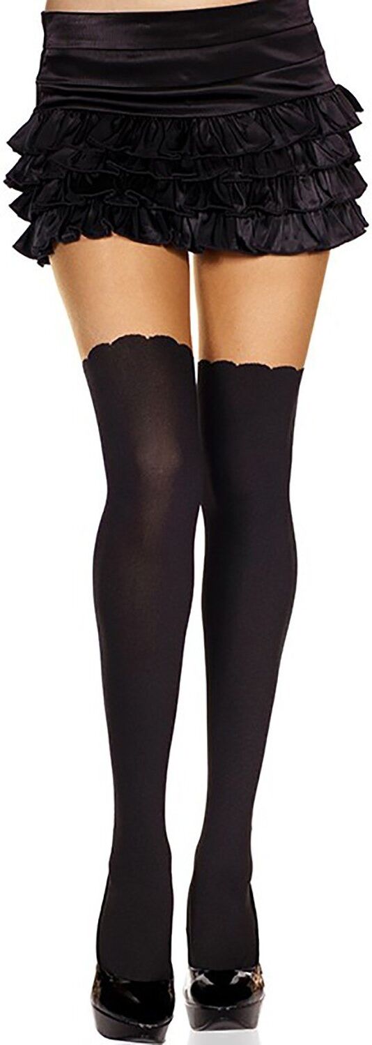Music Legs Collant 2 couleurs chair et noir - MH7241BUD