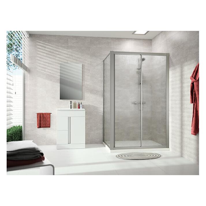 Hüppe Alpha 2 Seitenwand, 800x1900mm, vollgerahmt (80 cm, 190 cm) (A22403087264)