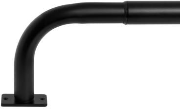 Meriville 1-Inch Diameter Wrap Around Blackout Curtain Rod