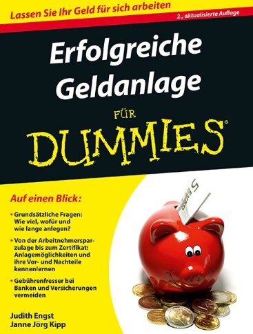 Judith Engst - Erfolgreiche Geldanlage für Dummies (Fur Dummies) - Preis vom 09.10.2026 07:28:09 h