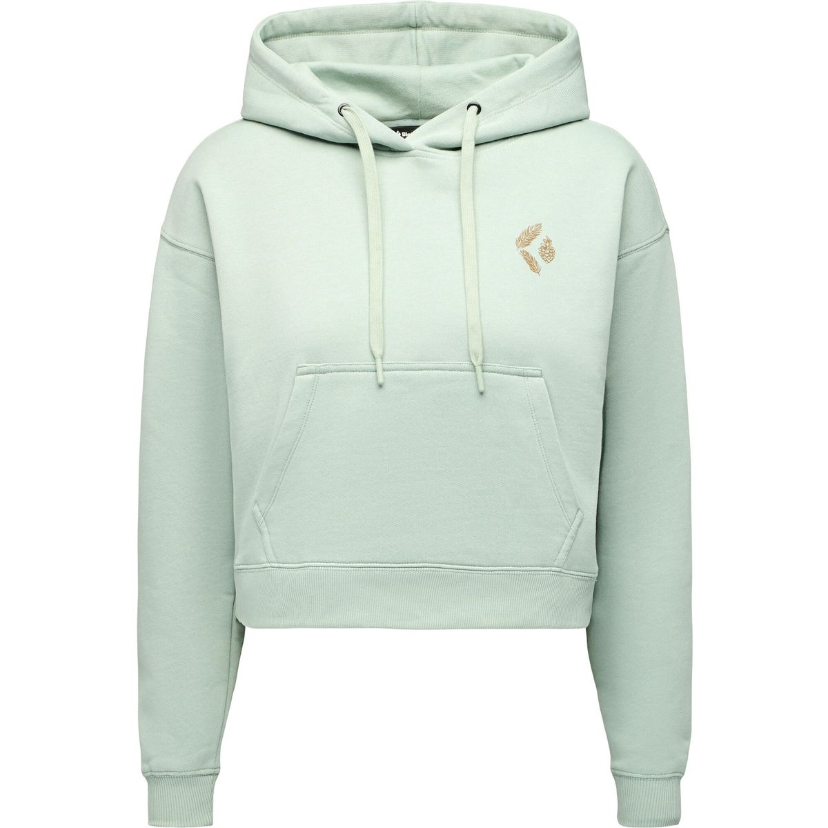 Black Diamond W Pine Diamond PO Cropped Hoody agave (3061) SML AP7301953061SML1
