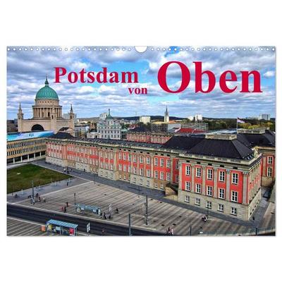 Potsdam von Oben (Wandkalender 2026 DIN A3 quer), CALVENDO Monatskalender