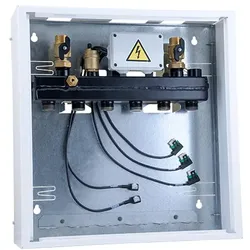 Barberi vormontierter Bausatz, bestehend aus Kasten, Verteiler mit hydraulischer Weiche (kann deaktiviert werden). Vorverdrahteter Elektrokasten für d