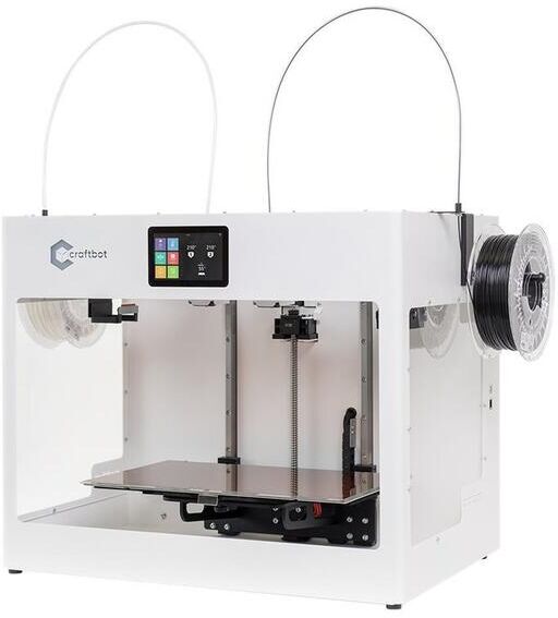 Impressora 3D CraftBot Flow IDEX (BRANCO)
