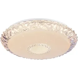 Globo, Deckenleuchte, Deckenleuchte Eddie weiss 1xLED (3050 lm)