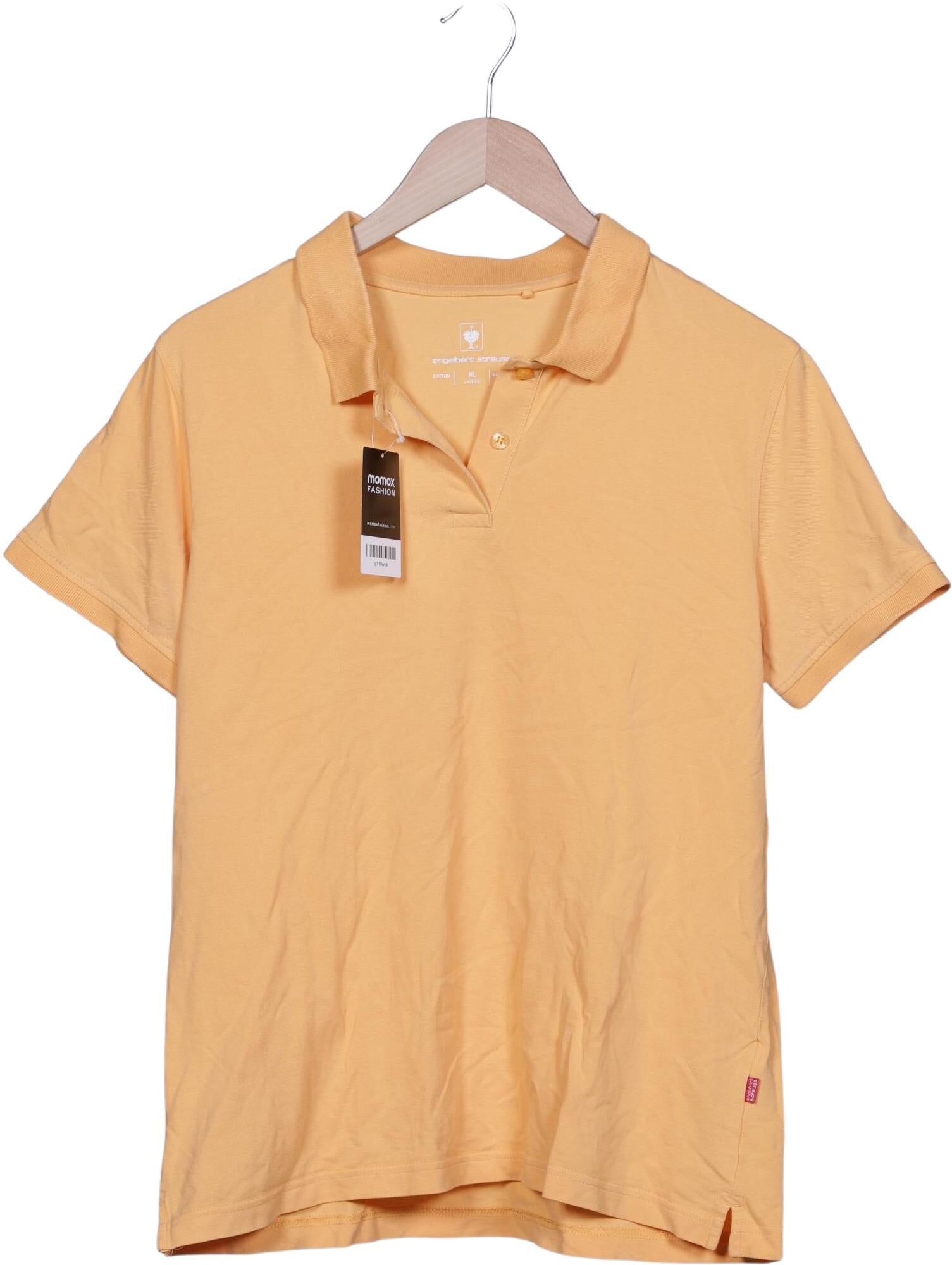 engelbert strauss Damen Poloshirt, Gelb, Gr. XL, Baumwolle - Second Hand