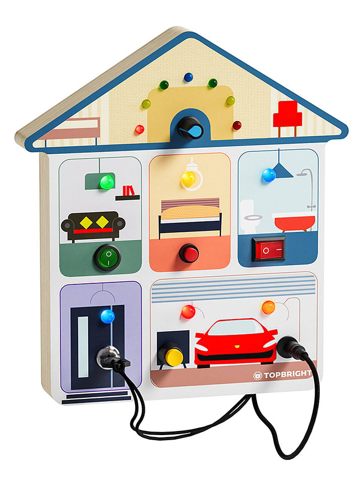 TOPBRIGHT Busyboard "Haus" - ab 3 Jahren - onesize