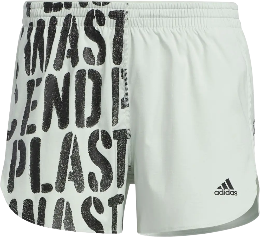 Adidas Run Fast Inner Briefs Lauf Laufshorts Damen Grün Gr. S
