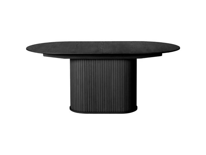 Esstisch ausziehbar Norma MDF/Holzwerkstoff Schwarz B 180 T 95 cm