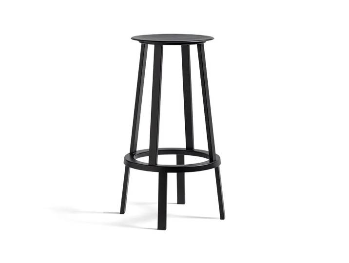 HAY Tabouret de bar Revolver Black, high