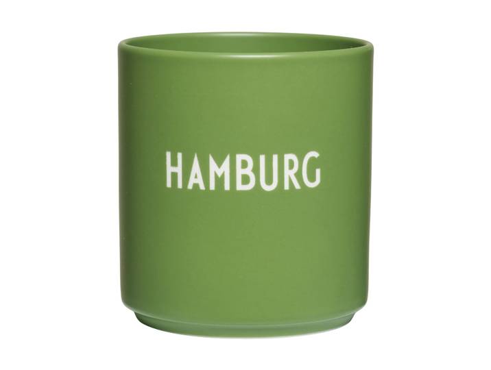 Design Letters Tasse préférée Design Letters German Collection 25 cl Hamburg-green