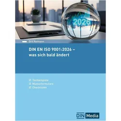 DIN EN ISO 9001:2026 - was sich bald ändert, Fachbücher von Grit Reimann