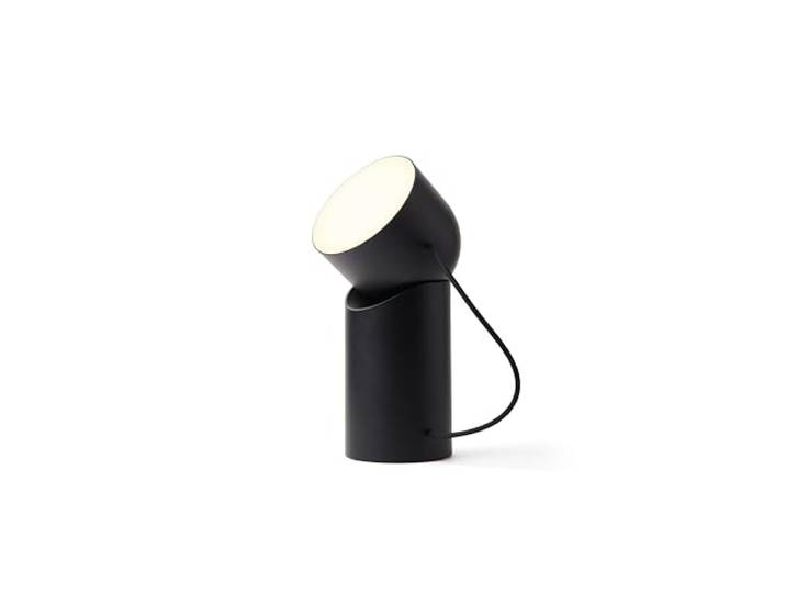 Lexon ORBE Tafellamp met Afneembare Magnetische Kop - Draadloze & Oplaadbare LED-lamp voor Slaapkamer, Kantoor & Buiten - Zwart