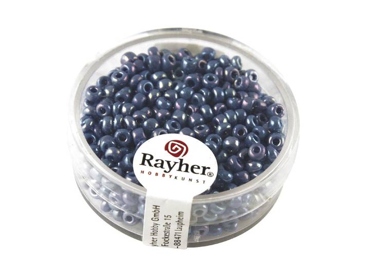 Rayher Rocailles Opak-Gelüstert 2.6 mm 17 g