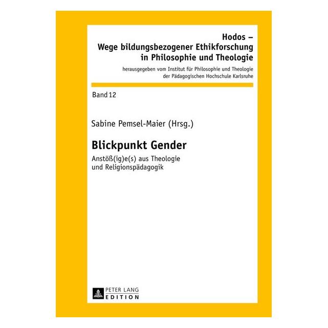 Peter Lang Blickpunkt Gender (Deutsch, Hardcover, Sabine Pemsel-Maier) (67836970)