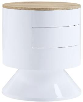 Night Table by Acme in White