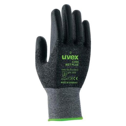 Uvex Schutzhandschuh C300 wet plus 60546 Größe 9 (9) (6054609)