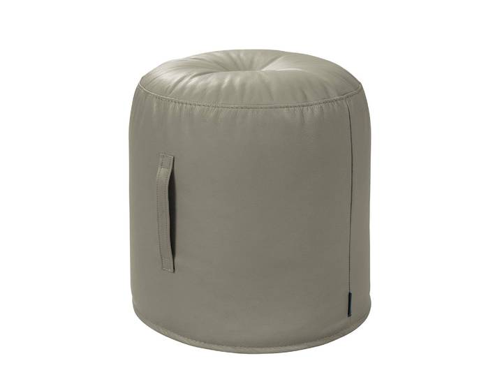 Tabouret Cilaos Ø 43cm Gris/Gris