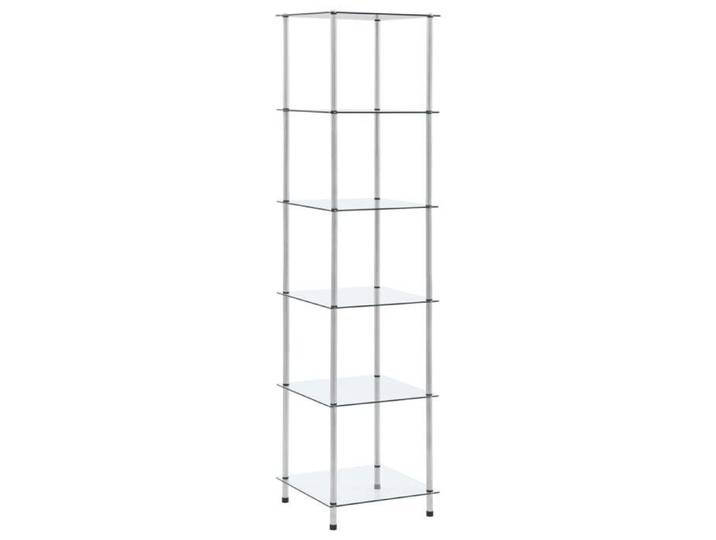 Étagère - - 6 niveaux - Verre trempé - 40x40x160 cm - Contemporain