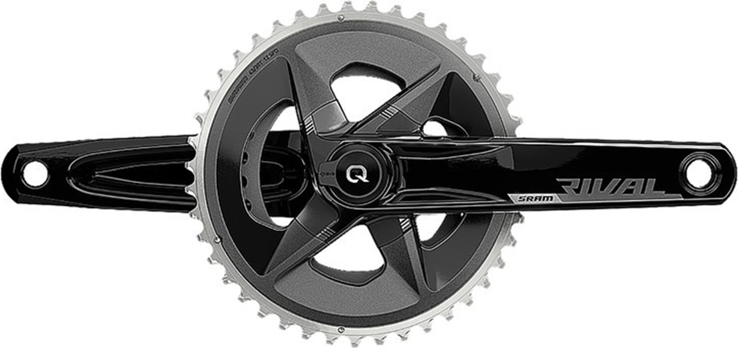 SRAM RIVAL WIDE Quarq Power Meter DUB 2x12Gang 43-30T 172,5mm Rennradkurbel