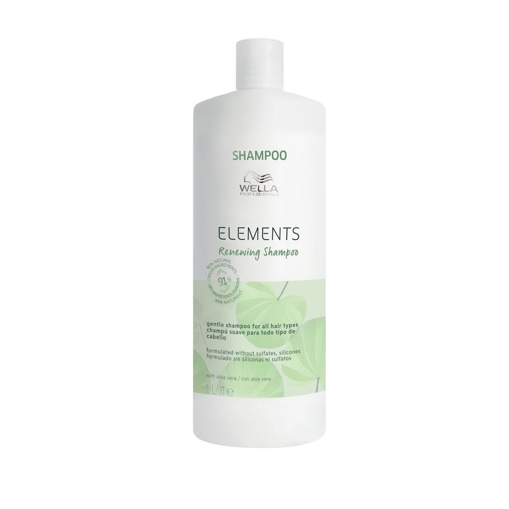 Elements Sulfatfreies, Sanftes, Erneuerndes Shampoo Für Alle Haartypen, 1000 ml