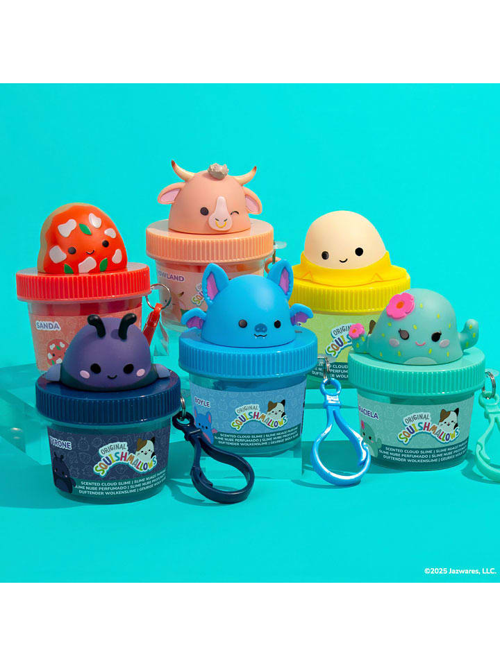 Squishmallows Spielfiguren "Slime Squad" - ab 6 Jahren - onesize