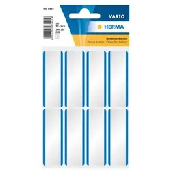 HERMA Namensetiketten 1903 weiß 54,0 x 19,0 mm