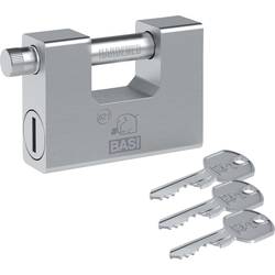 Basi 6210-9000 Vorhängeschloss 94 mm verschieden schließend Schlüsselschloss