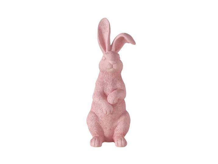 Osterhase BOLTZE Hase Bengt, 43 cm , rosa, B:17cm H:43cm, Kunststoff, Dekofiguren, Osterhase