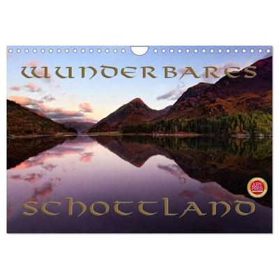 Wunderbares Schottland (Wandkalender 2027 DIN A4 quer), CALVENDO Monatskalender