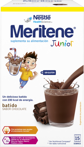 Meritene Junior Chocolate Shake 15x30 gr 30 gr
