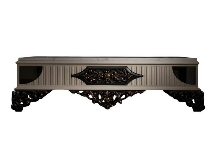 Xlmoebel Couchtisch Opulenter Barocker Tisch in luxuriöser Eleganz, Made in Europa