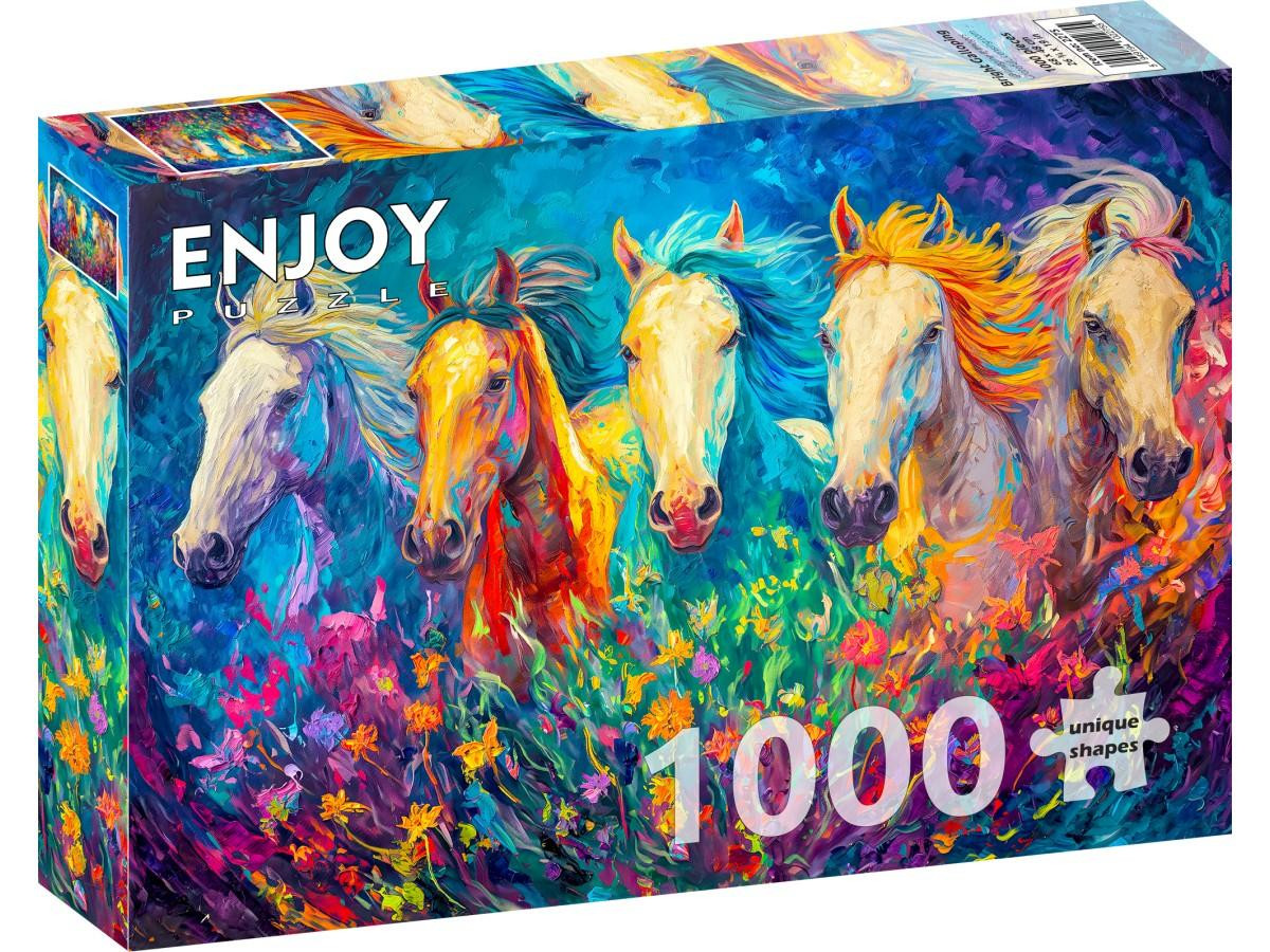 Enjoy Puzzel 1000 stukjes Bright Galloping
