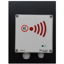 LS Control, Zubehör Belüftungstechnik, Alarm E (ES1098) med lys- og lydsignal til ventilationsalarm for ekstern pressostat, 230V