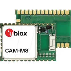 U-BLOX CAM-M8Q - GPS-Modul, ±2,5m,  -167dBm, 2,7..3,6 Vcc