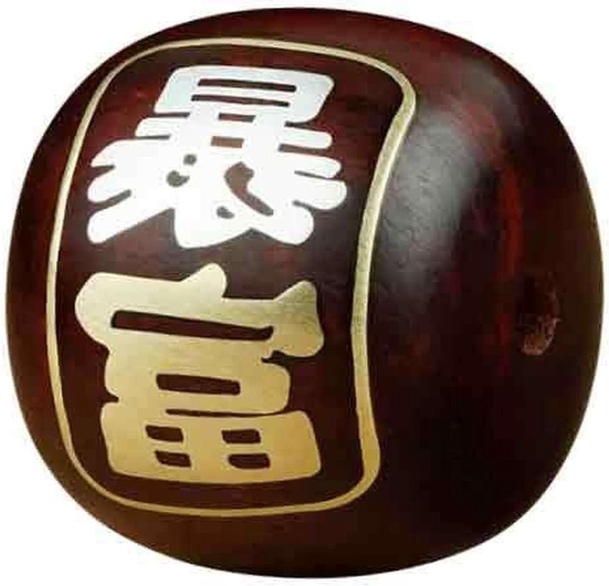 Houten Sculptuur Decoratief Beeldje Houtkleur 1,1 x 1,2 cm