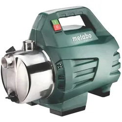 Metabo Gartenpumpe P 4500 Inox Wasserpumpe Saugpumpe Auspumpen klares Wasser