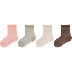 4er Pack camano Soft Baumwolle Baby-Socken 2019 - blossom 23-26