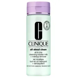 200ml Clinique All About Clean All-in-One Cleansing Micellar Milk + Makeup Remover (trockene Haut)