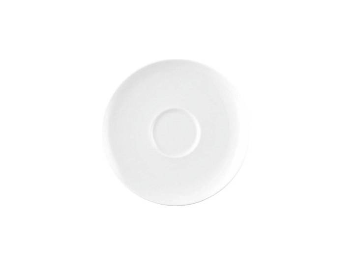Untertasse ROSENTHAL TAC Gropius 6 Stück , weiss (weiß), Ø:16cm, Porzellan, Speiseteller, Untertasse