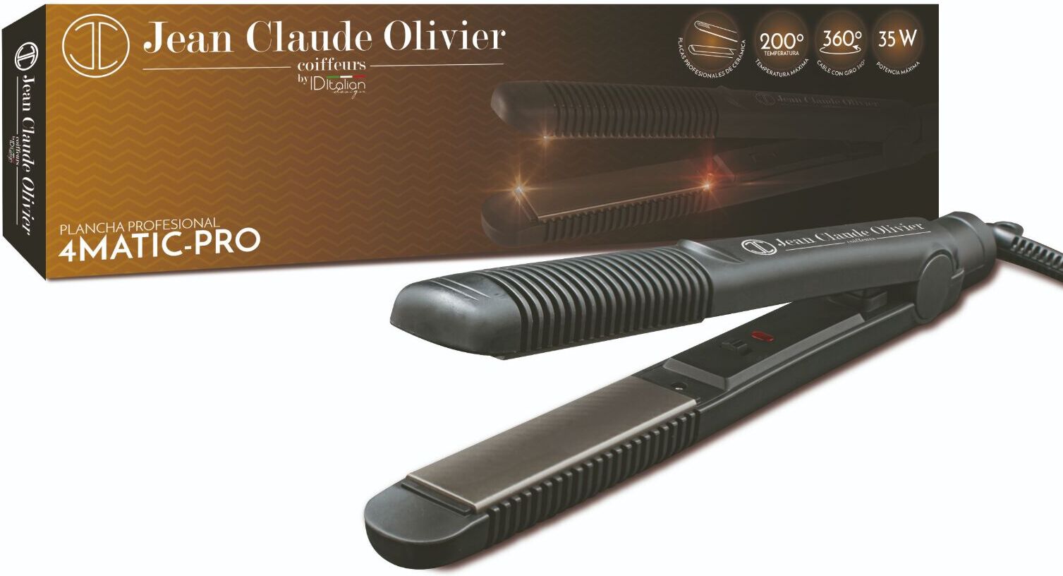Italian Design Lisseur 4matic styler   noir - Refurbished