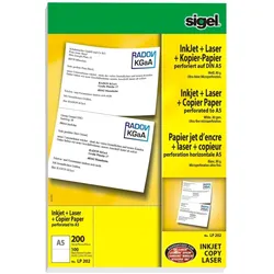 Sigel, Kopierpapier, Ink/Laser/Kopier-Papier (A4, 80 g/m2)