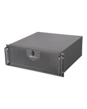 SilverStone RM42-502 Rack-Montage 4U SSI EEB ohne Netzteil ATX / PS/2 Schwarz USB/Audio (SST-RM42-502B)
